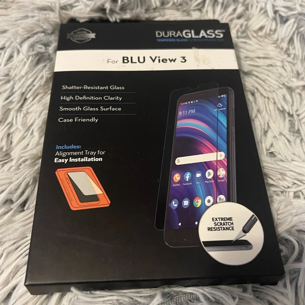Duraglass Screen Protector, BLU View 3